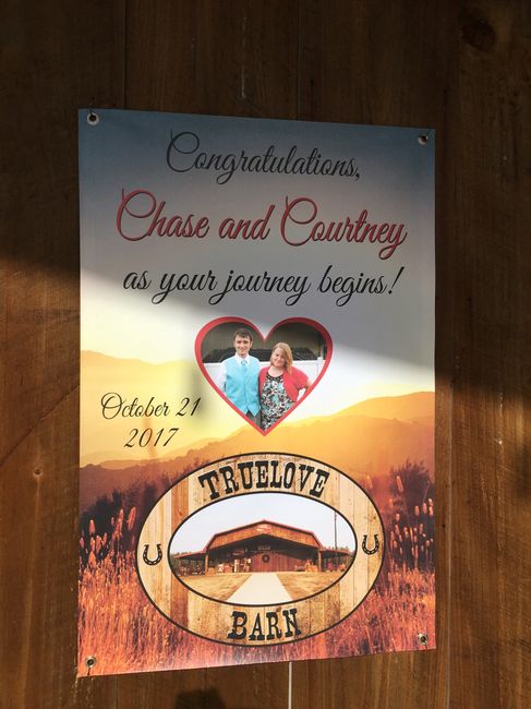 I’m a married woman now!