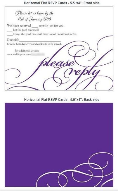 Invitations ordered, printed and currently being shipped but I think I missed something.