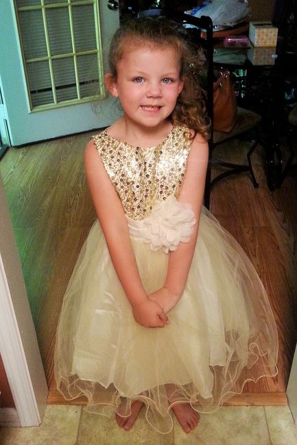 Flowergirl dress arrived today :) *Pics*