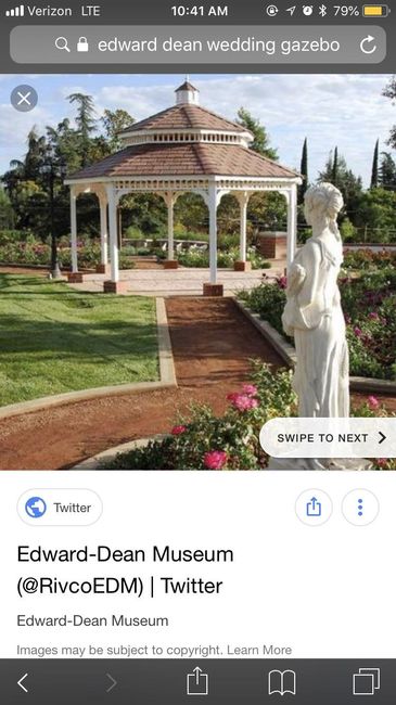 Gazebo wedding ceremony 2