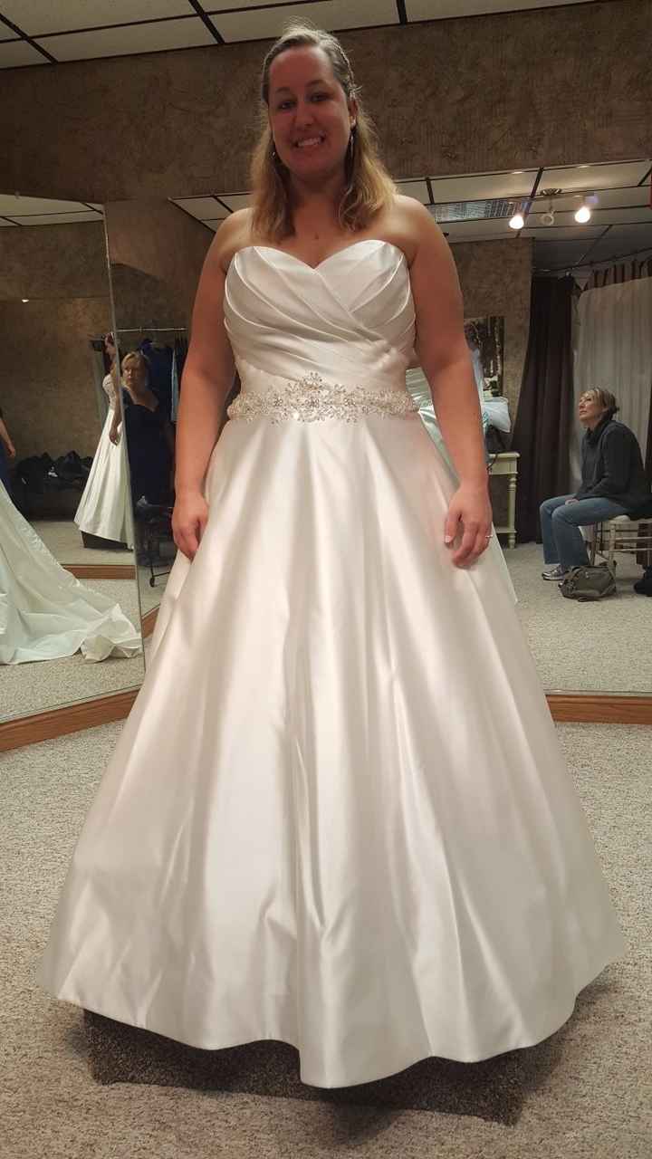 Plus Size Brides! Dress shopping experiences - 1