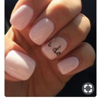 Wedding day nails - 1