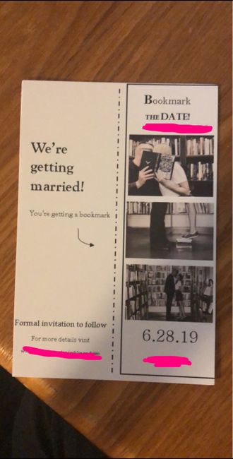 show me off your save the Date!! - 1