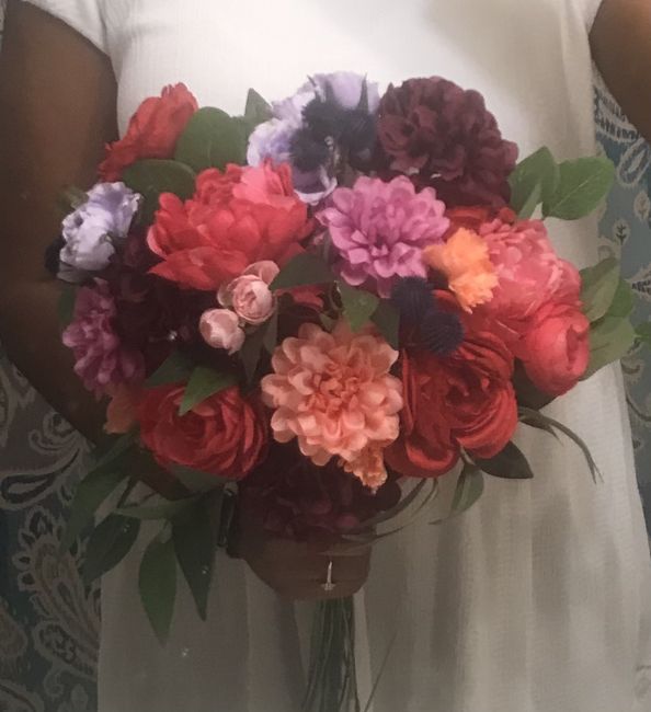 diy Silk Flower Bouquet Pics 3