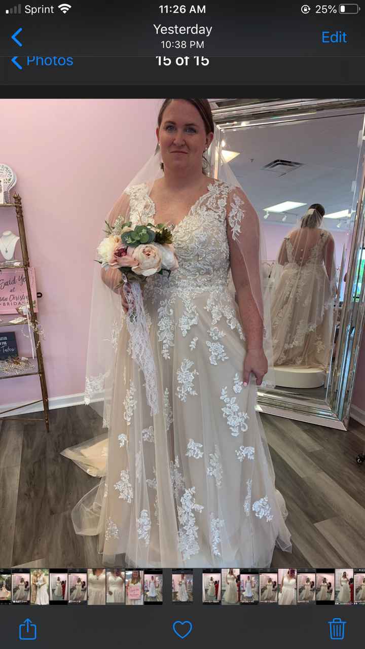 Dress is different - help!! - 1