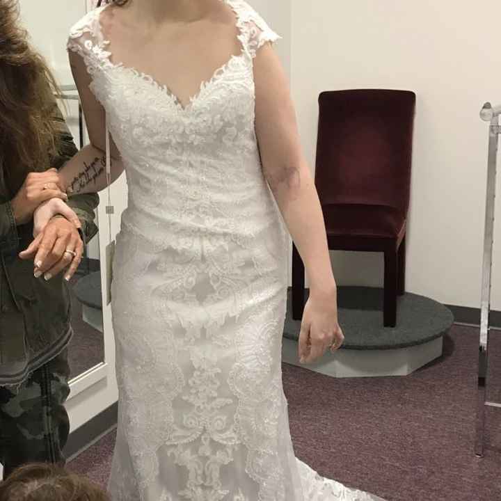 Dress is home!