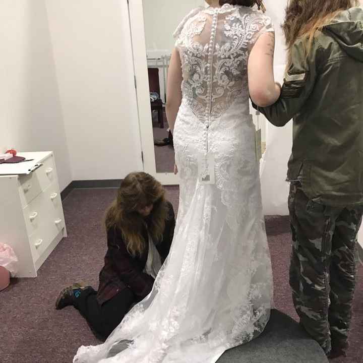 Dress is home!