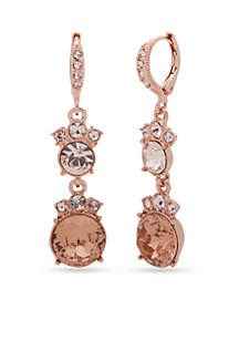 Givenchy Crystal Drop Earrings