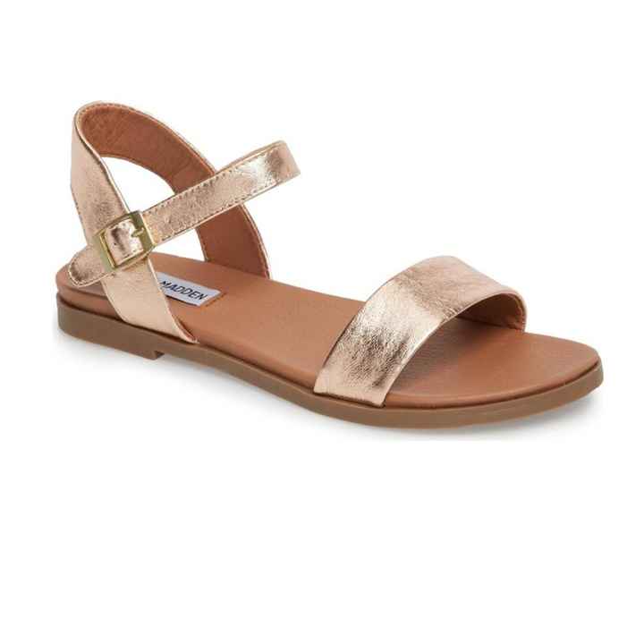 Steve Madden Rose Gold Sandals