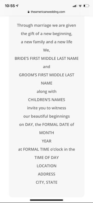 Non-traditional invitation wordimy - 1