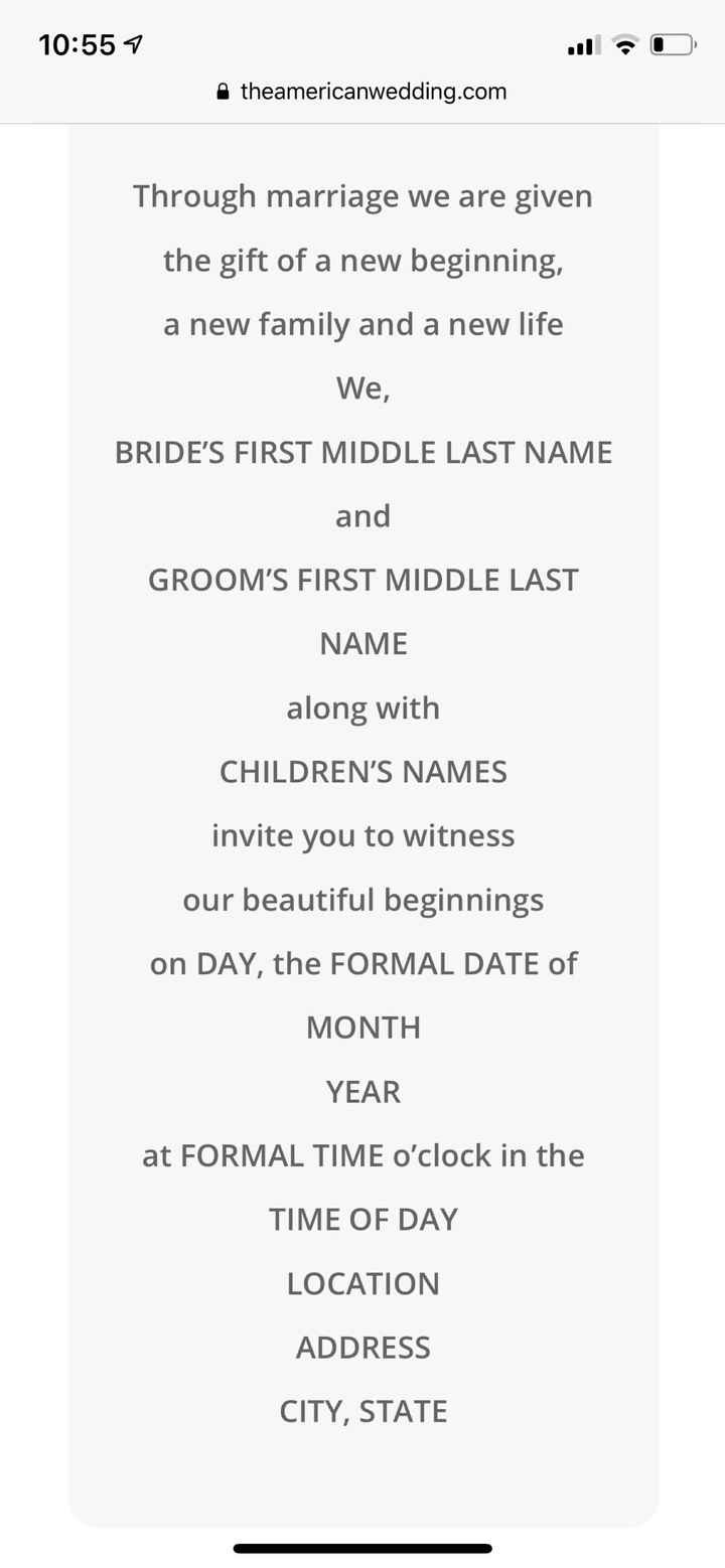 Non-traditional invitation wordimy - 1