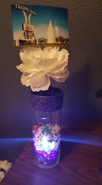 Vegas Centerpieces...I think this is my final...