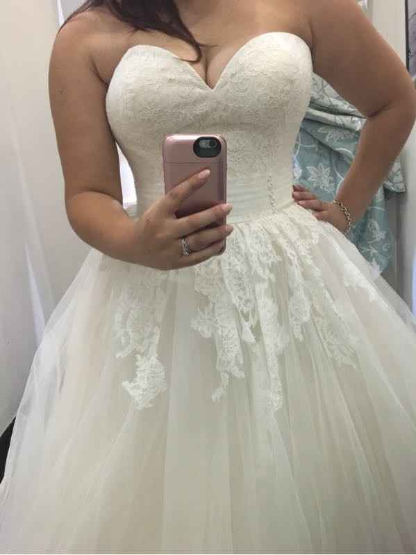 Update- I love my dress again!!