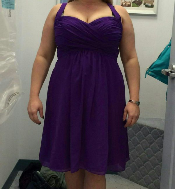 2 Bridesmaid dresses in 2 to go!