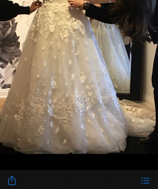 Buying lace for wedding dress 1