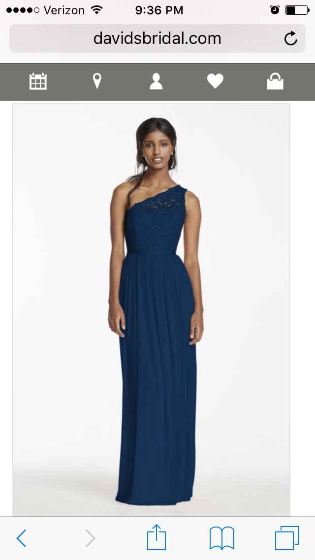 Said yes to the BM dress