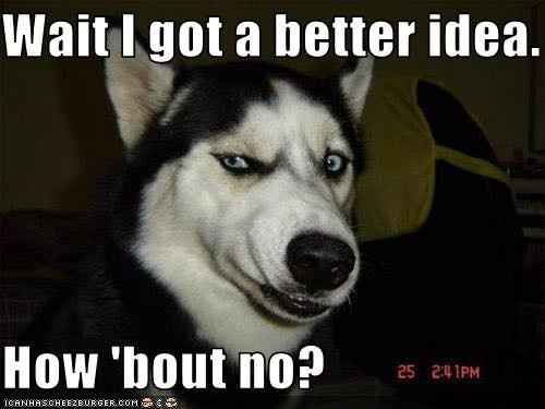 No politics at my wedding!