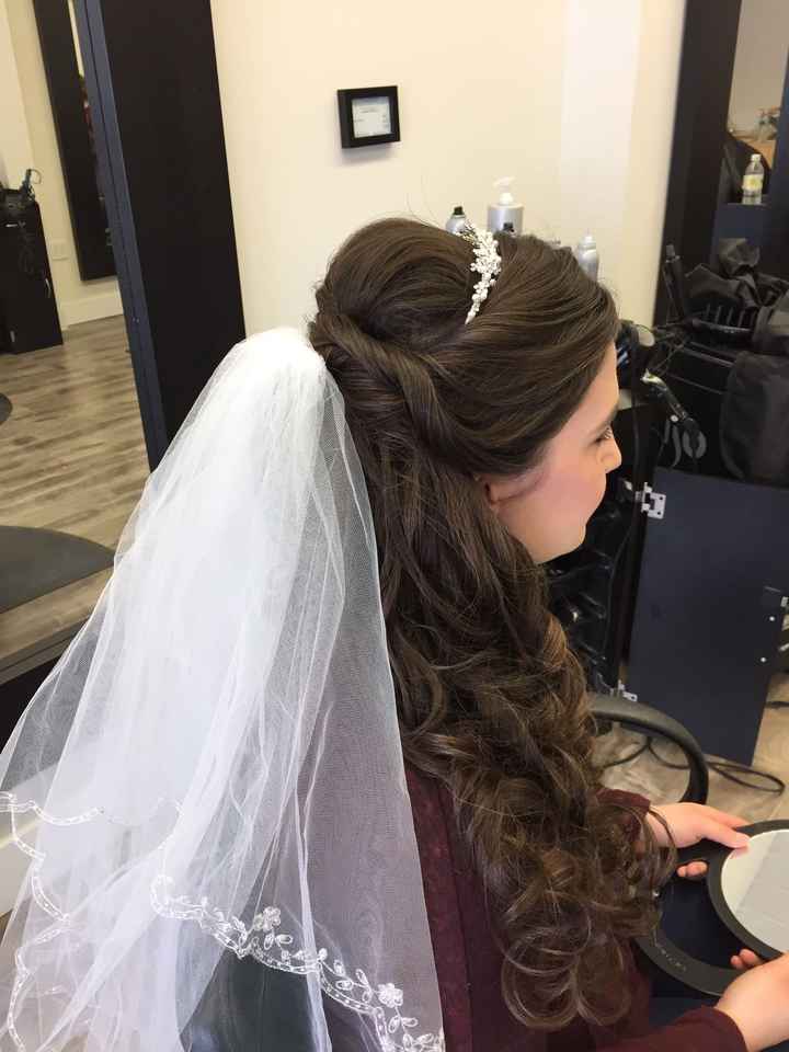 Please show me your half up/half down hairstyles!