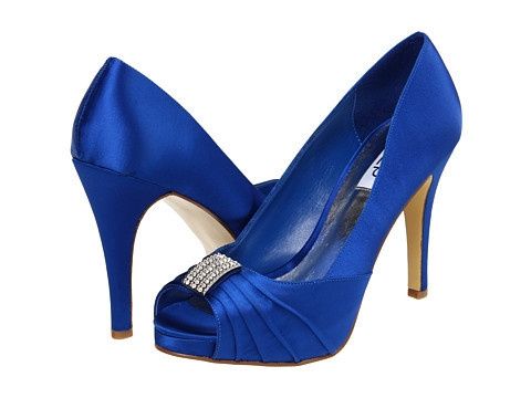 So I found my blue wedding shoes..