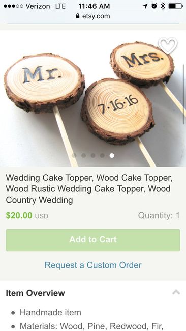 Show me your cake topper!