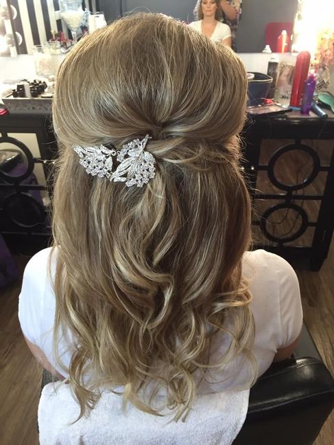 Hair and makeup trial