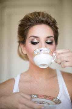 Show me 1 hair and 1 makeup inspiration you have for your wedding day!