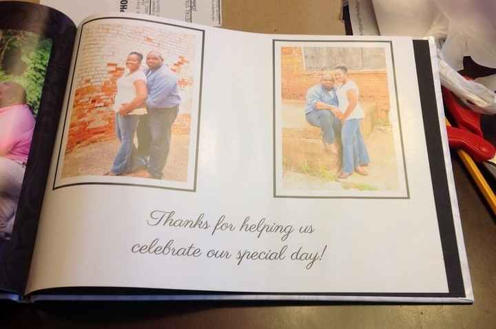 My DIY Guest book