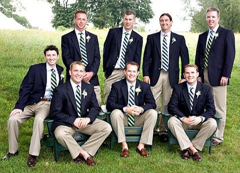 I'm confused on what the men should wear...