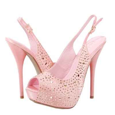 Looking for pink shoes with bling HELP....