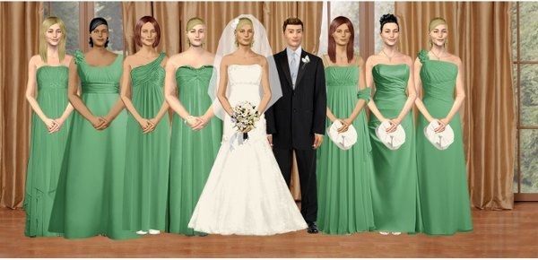 Lets see the GIRLS! (BM dresses & shoes I mean of course)!