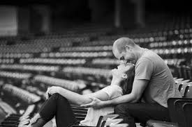 Baseball engagement pics!