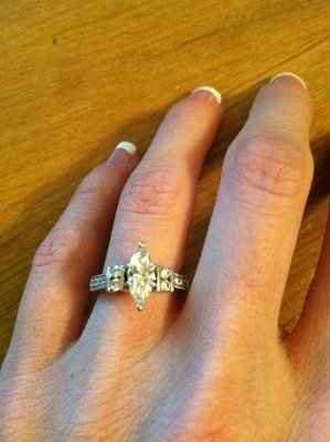 There's been a request ... show us them rings!
