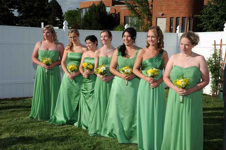 Bridemaids VS Bridezilla when it comes to BM dresses
