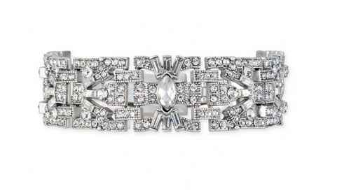 chunky rhinestone bracelet (little update)