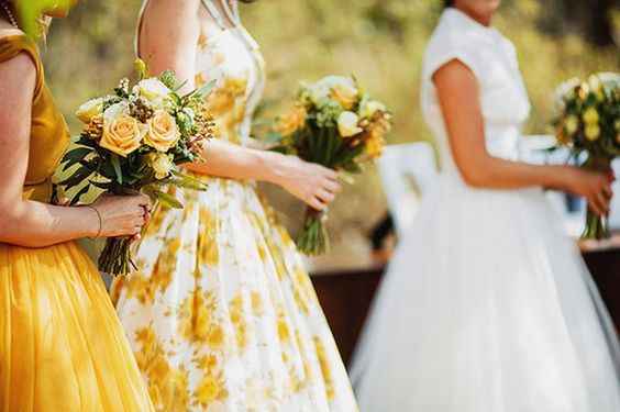 Show me your yellow BM dresses!