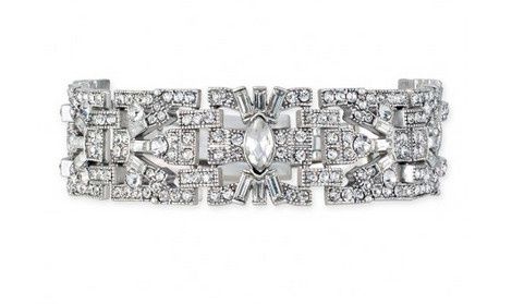 chunky rhinestone bracelet (little update)