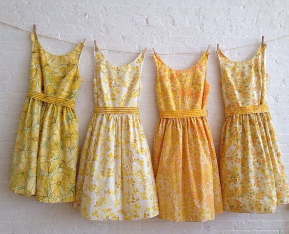 Show me your yellow BM dresses!