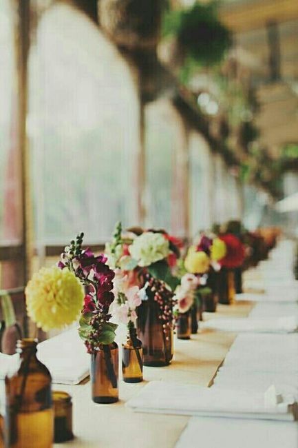 Reception Table Decor