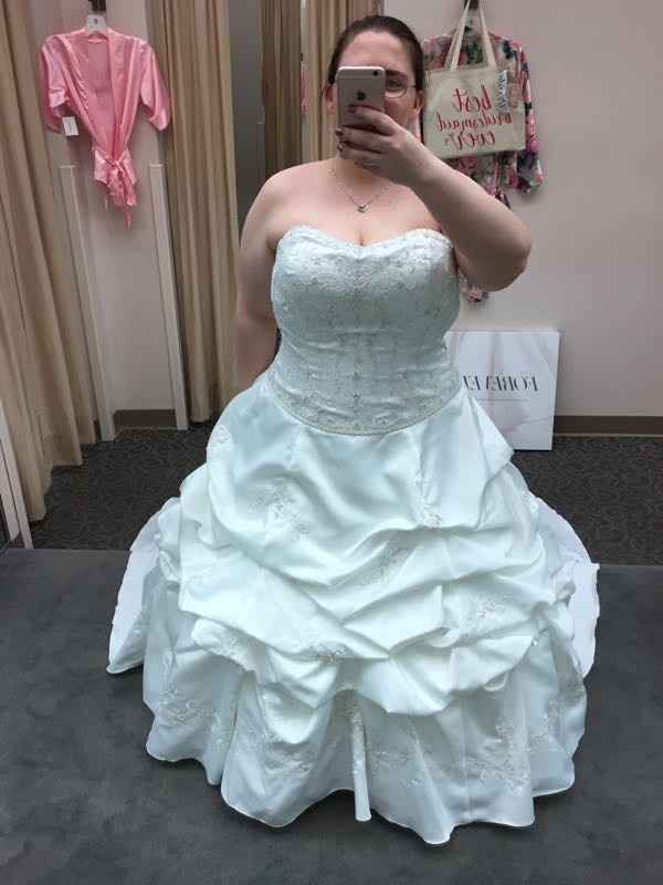 My dress is (almost completely) altered!