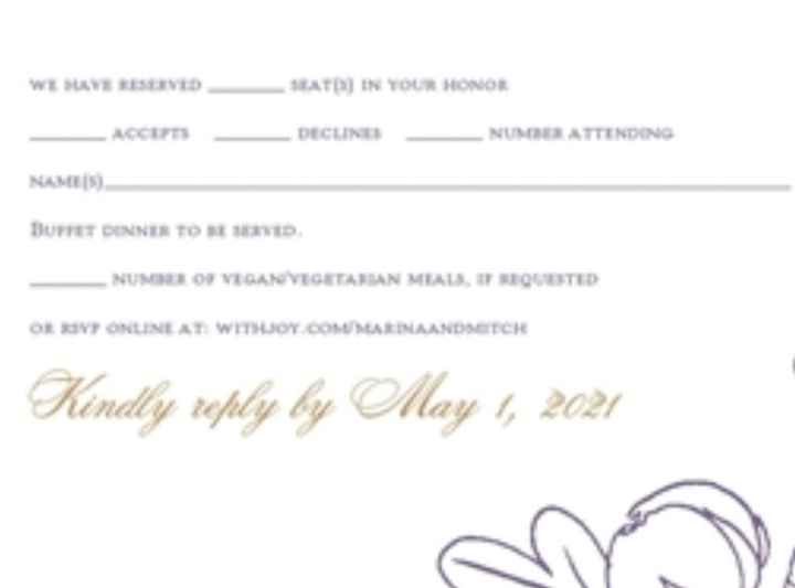 rsvp card suggestion 1