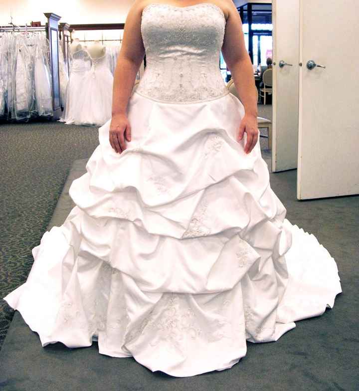 Wedding gown for that special day.