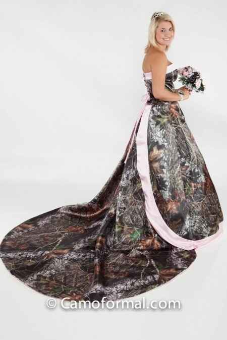 does anyone really laugh at a bride's gown?