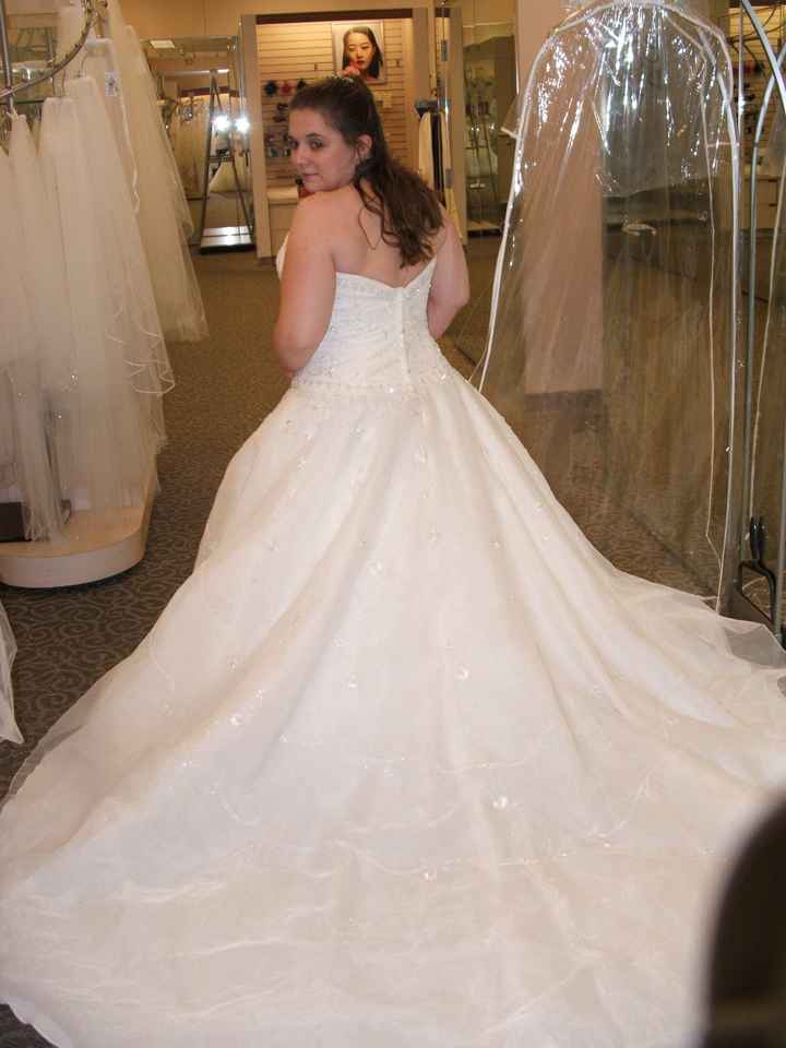 How many wedding dresses...