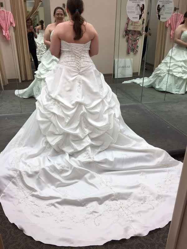 My dress is (almost completely) altered!