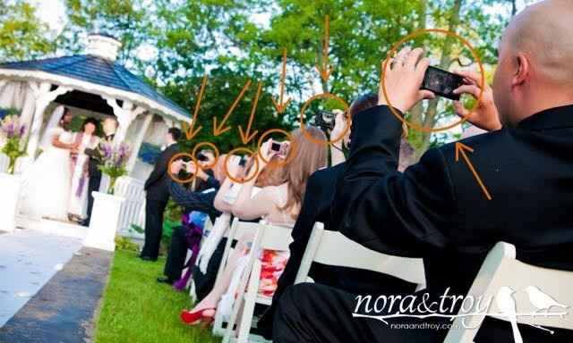 Spin off - Social Media / Unplugged weddings