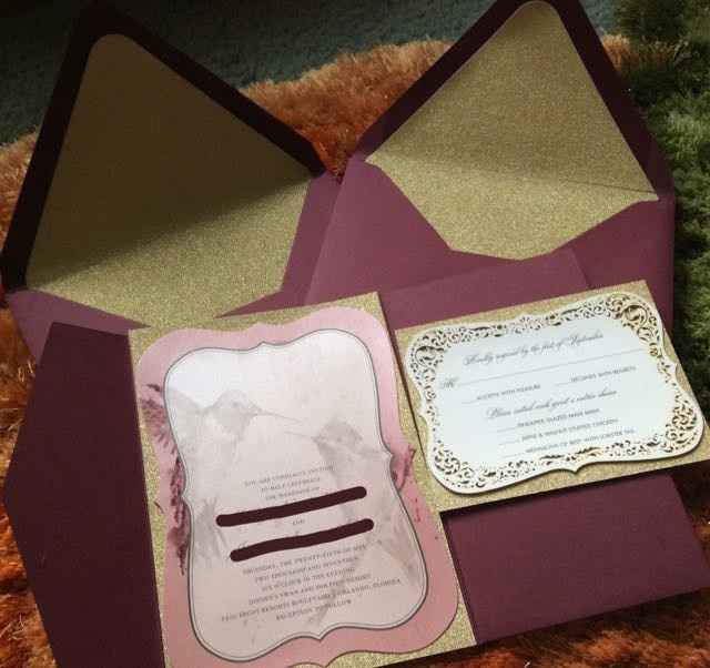 Diy wedding invitations