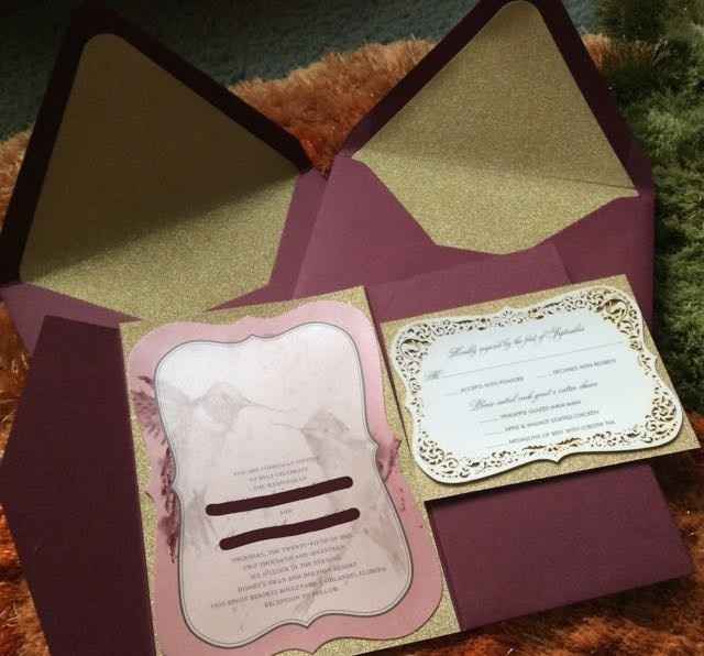 DIY invitations