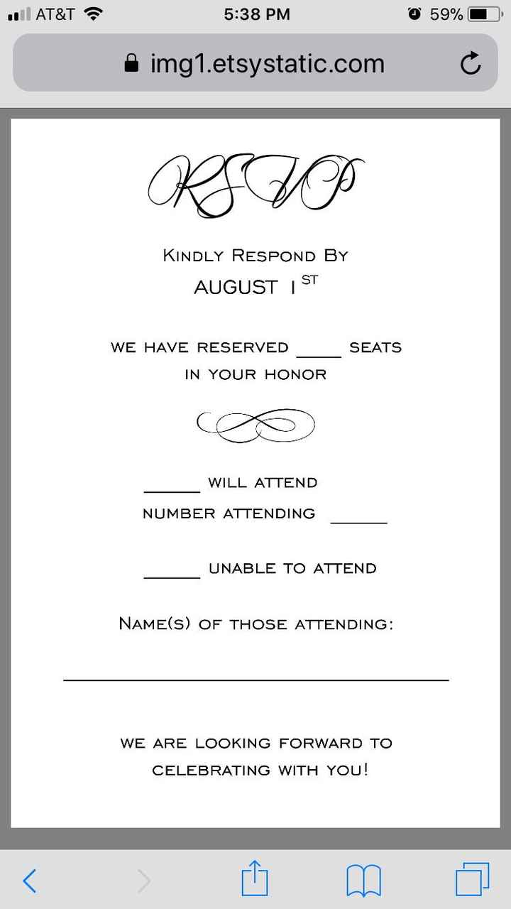 Rsvp - 1