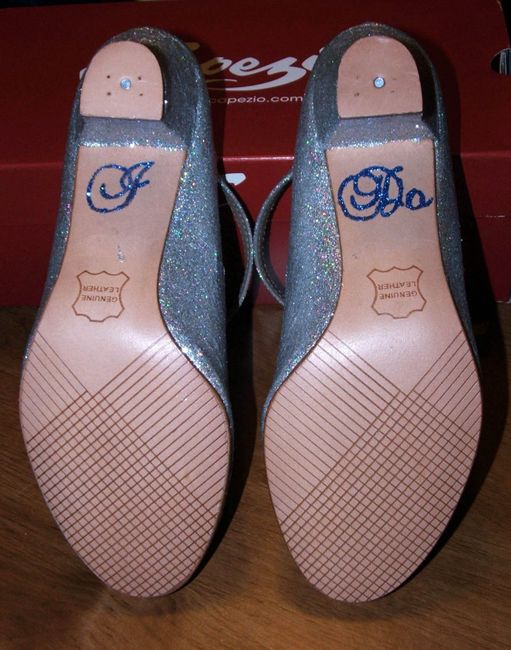 What do your wedding shoes look like?