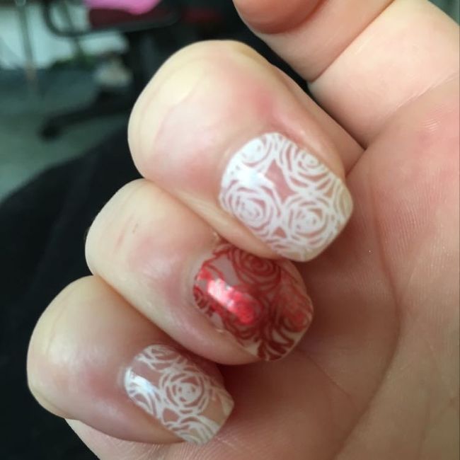 Wedding Day Nails